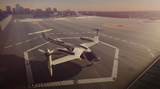 Uber electric flying taxi