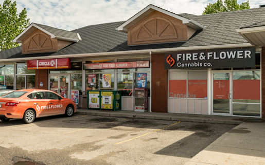 Fire and Flower retail shop