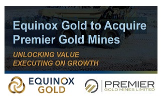 Equinox Gold acquires Premier Gold