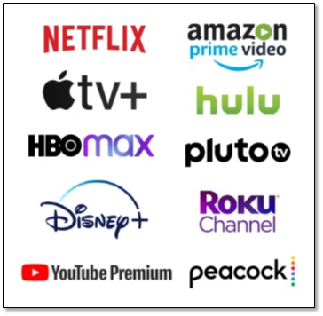 WOW - Streaming Media Companies - logos