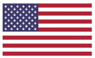 US Cannabis Flag