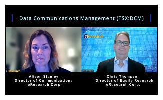 eResearch's video on Data Communications Management's (TSX: DCM) 2024-Q1 financial results