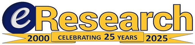 eResearch 25th Anniversary Logo